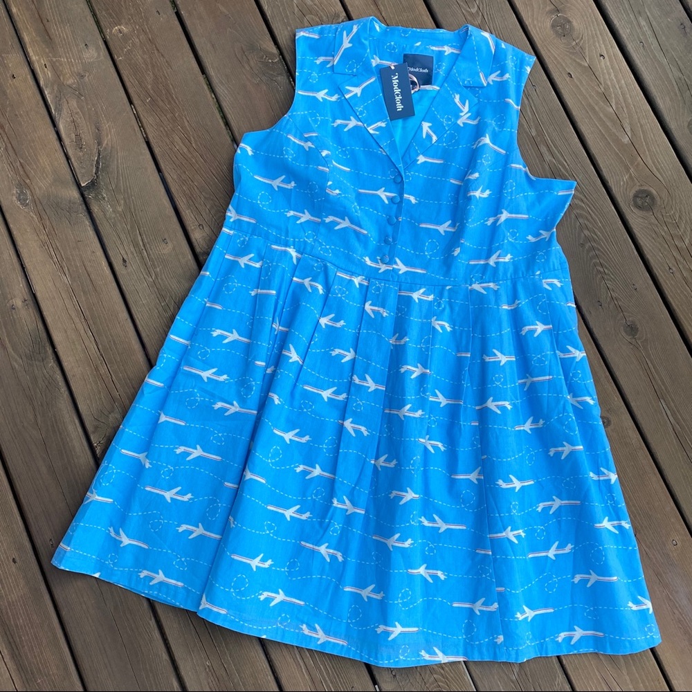 NWT! ModCloth “It’s An Inspired Shirt Dress”